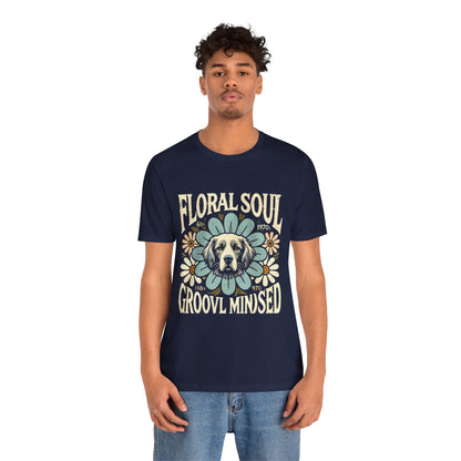 Stylized Vintage Dog: GROOVY Retrozip