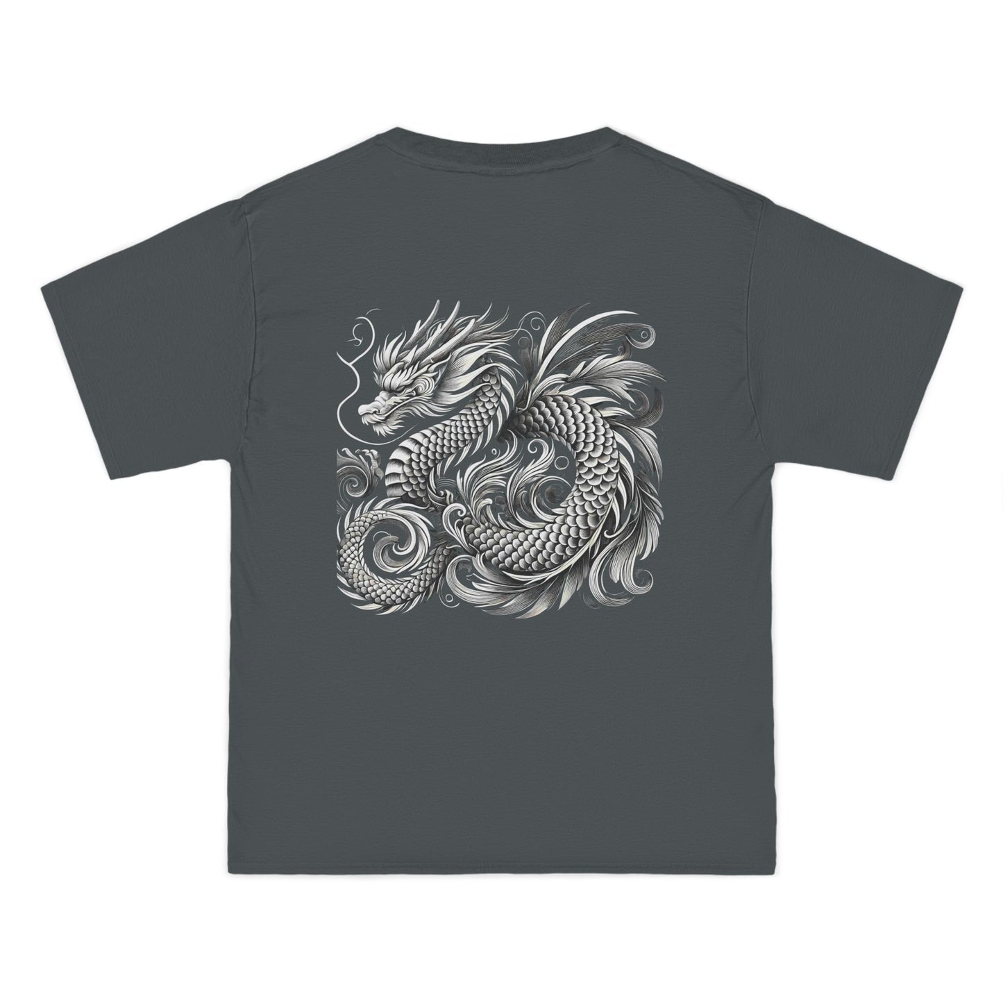 Stylized
  Dragon: Monochromatic Deco