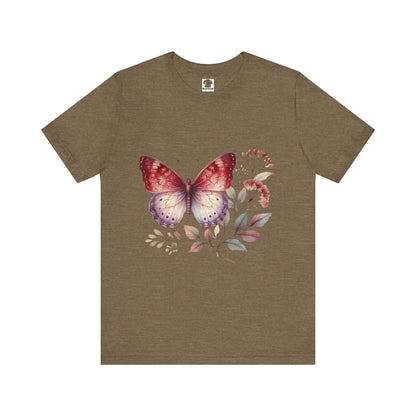 Watercolor Butterfly: Watercolor Floral