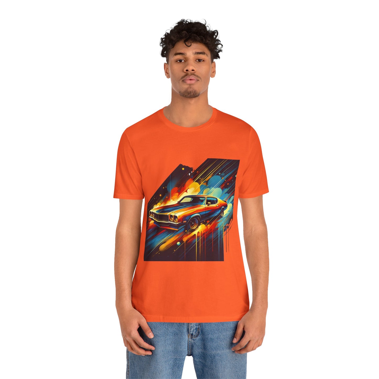 1970s Car: Abstract Splash