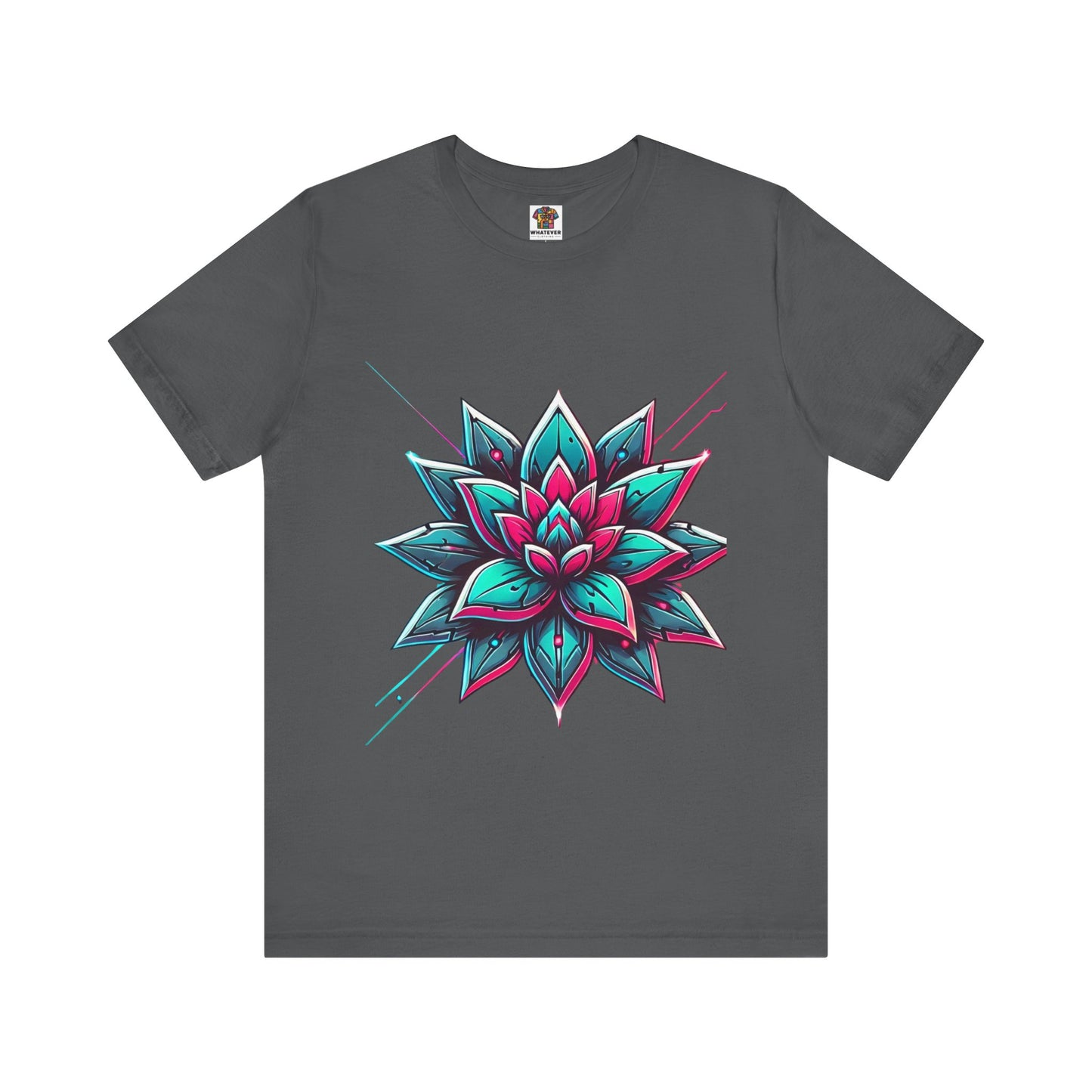 Cybernetic Flower: Cyberpunk Retro-futuristic