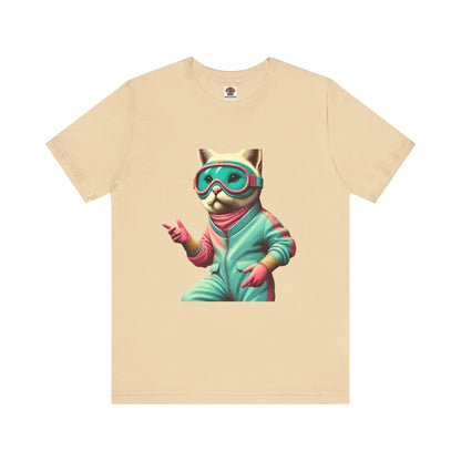 Stylized Cat: Retro-Futuristic