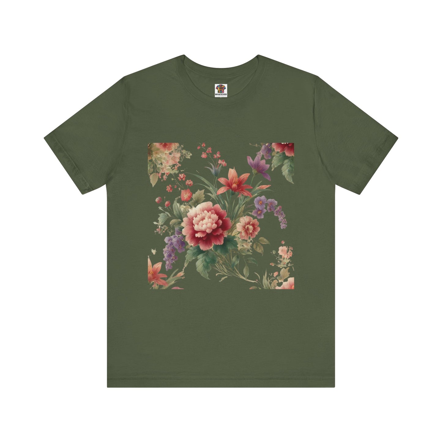 Floral Pattern Fabric: Watercolor Floral