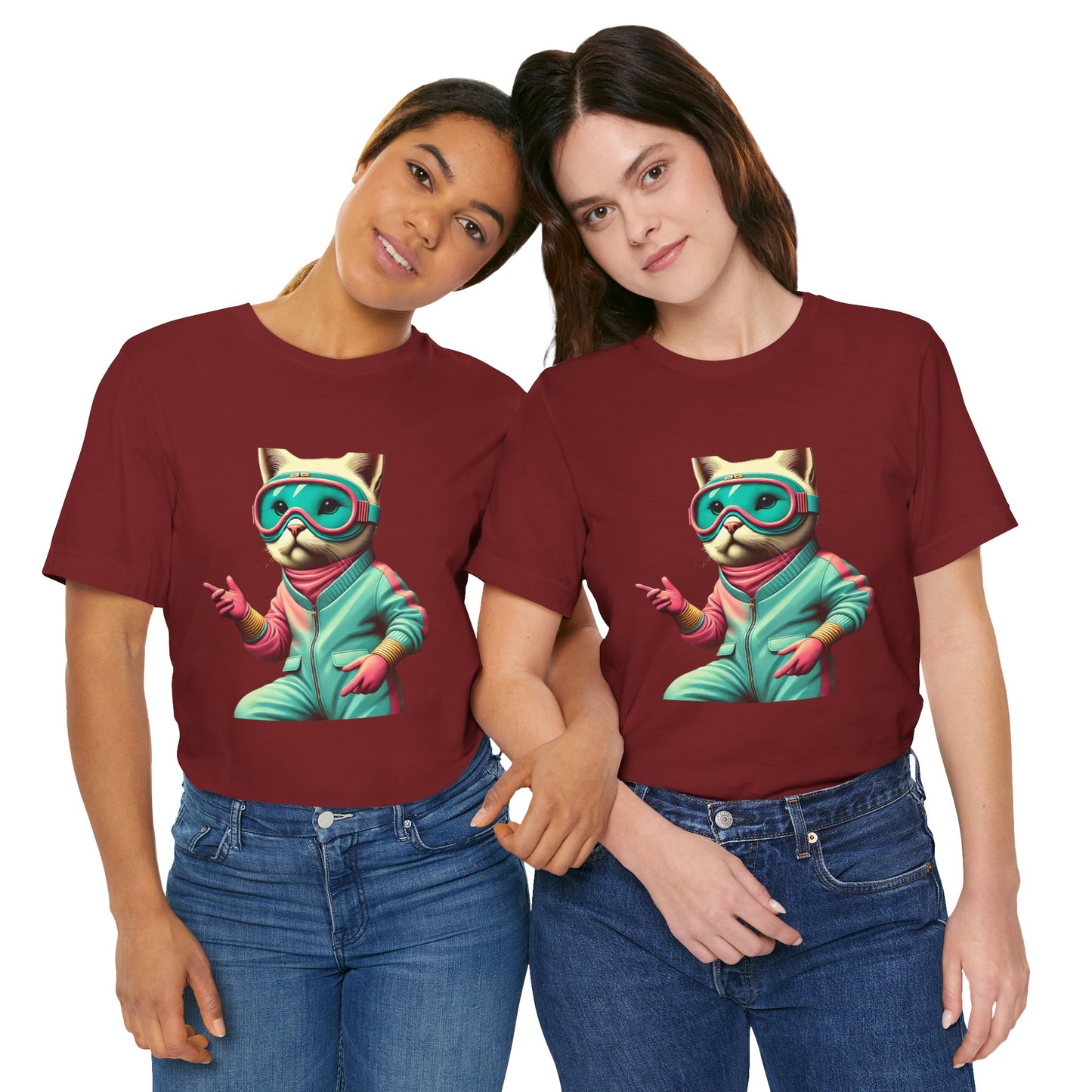 Stylized Cat: Retro-Futuristic