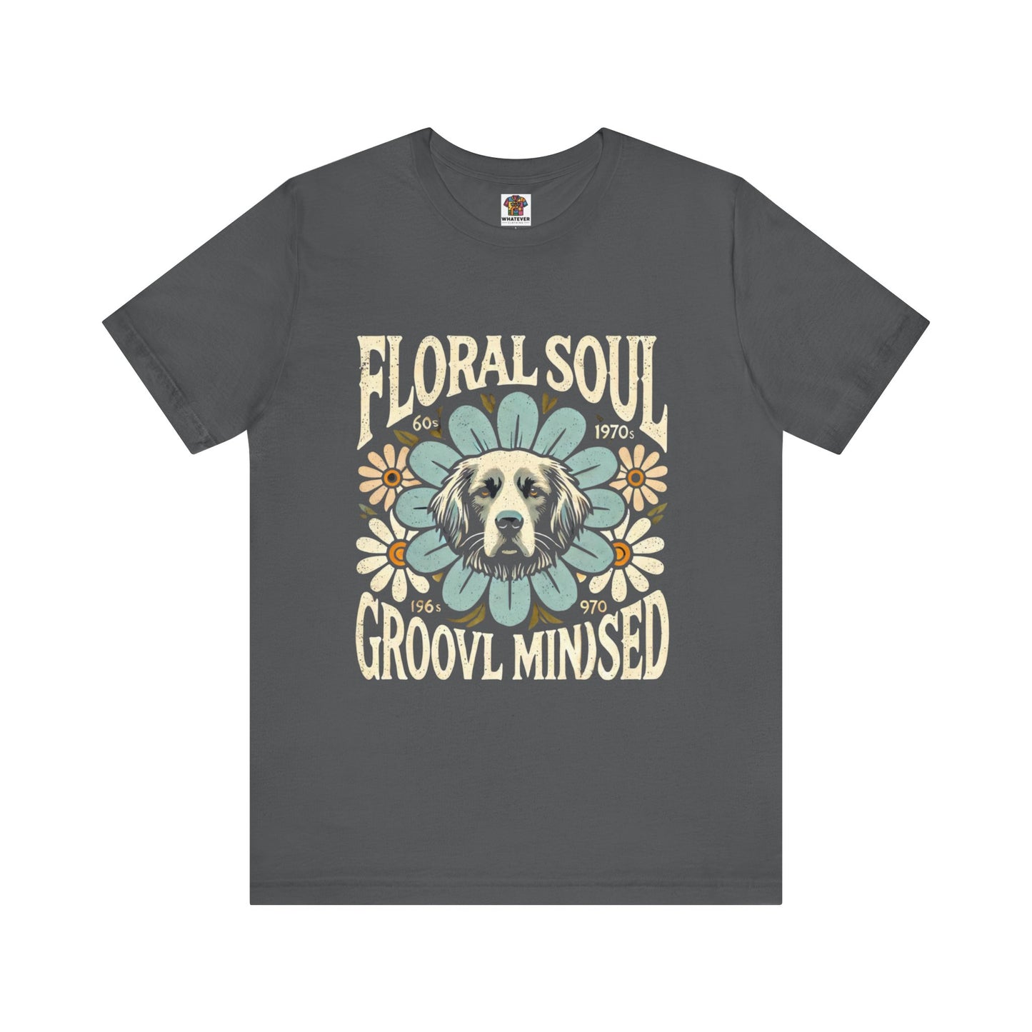 Stylized Vintage Dog: GROOVY Retrozip