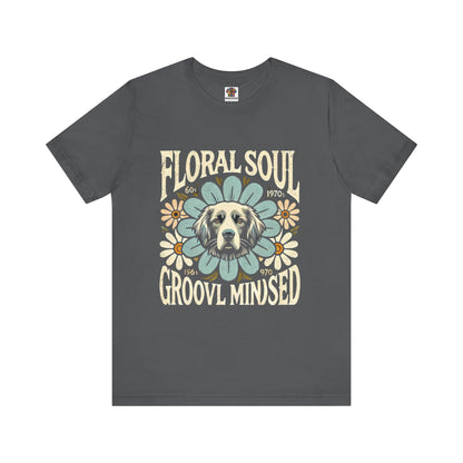 Stylized Vintage Dog: GROOVY Retrozip