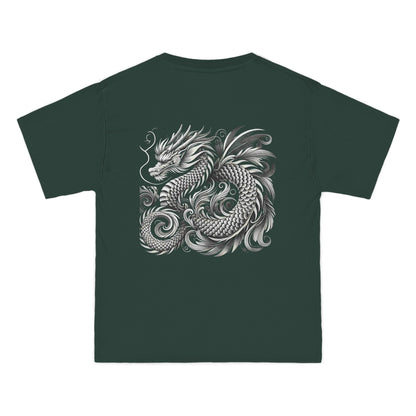Stylized
  Dragon: Monochromatic Deco