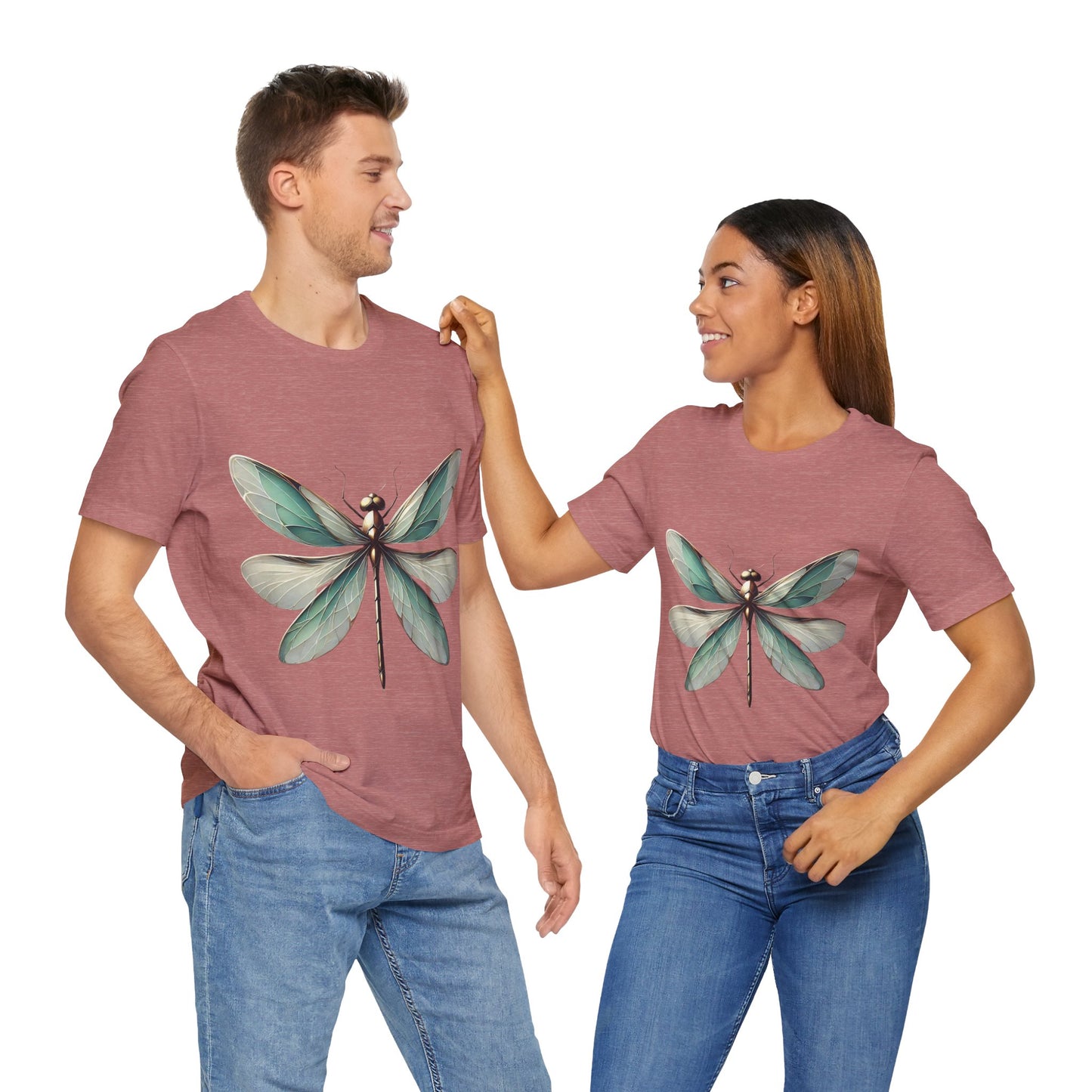 Stylized Dragonfly: Classical Elegance