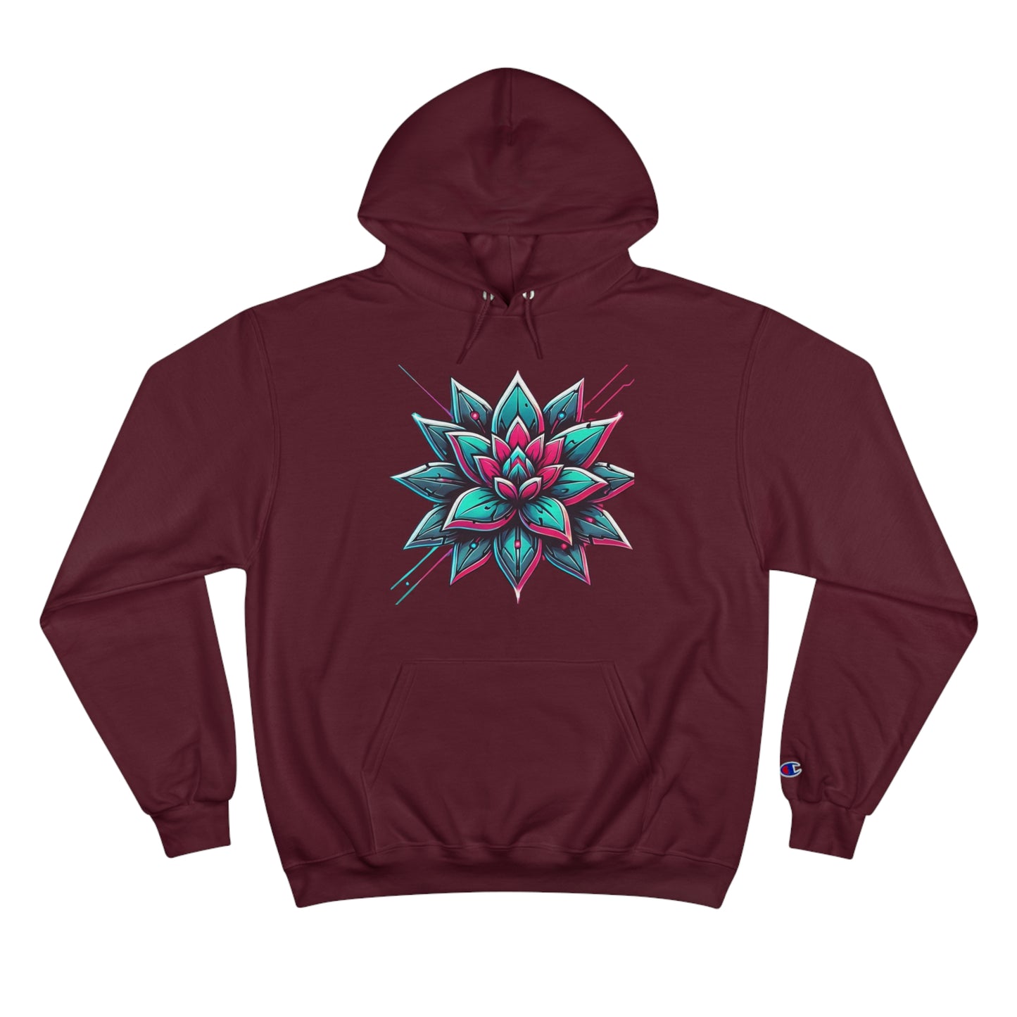 Cybernetic
  Flower: Cyberpunk Retro-futuristic