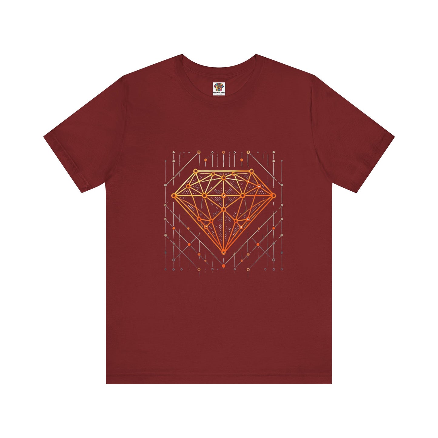 Stylized Diamond: Minimalist Geometric