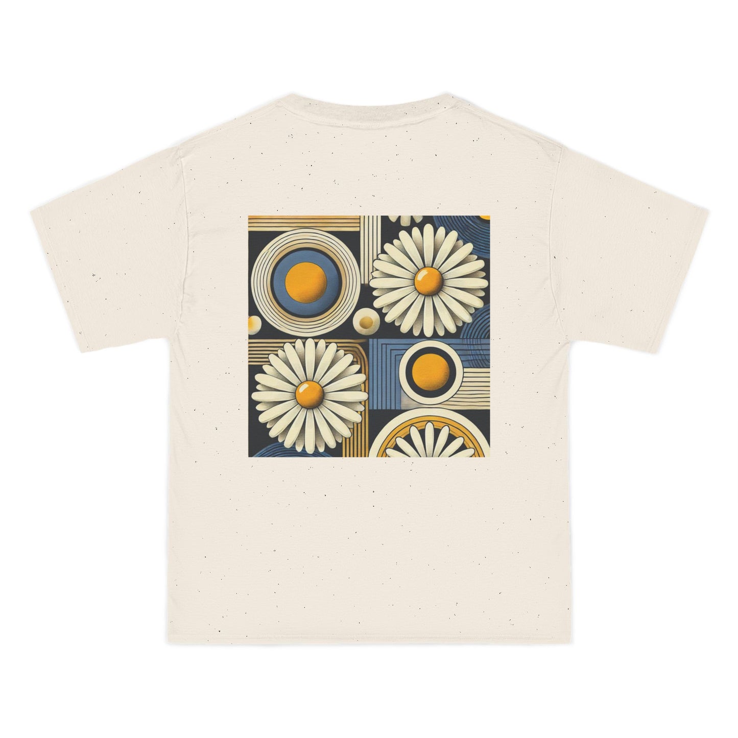 Geometric
  Daisy Pattern: Retro Pop-Art