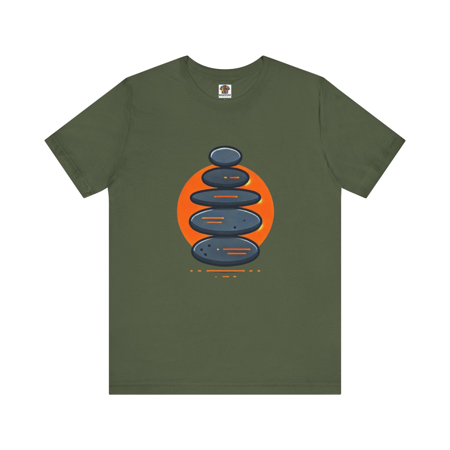 Zen Stones: Minimalist Geometric