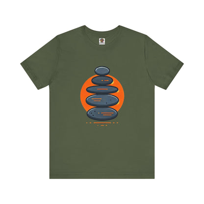 Zen Stones: Minimalist Geometric