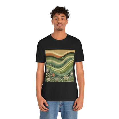 Rolling Hills: Floral Sepia