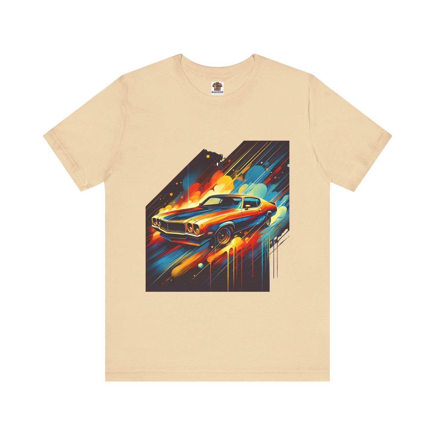 1970s Car: Abstract Splash