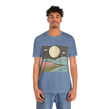 Minimalist Landscape: GROOVY Retrozip