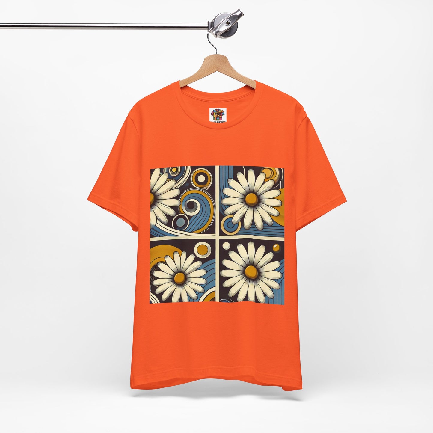 Daisy Landscape: Retro Pop-Art