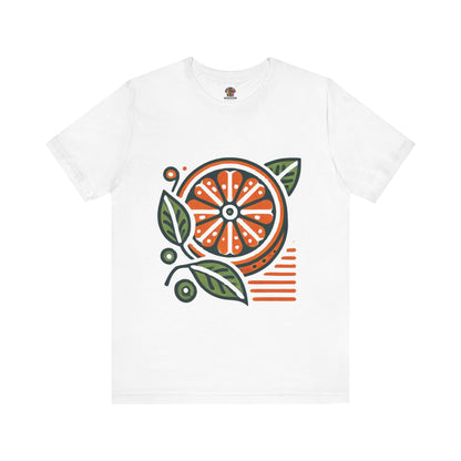 Citrus Slice: Floral Orange Vibe