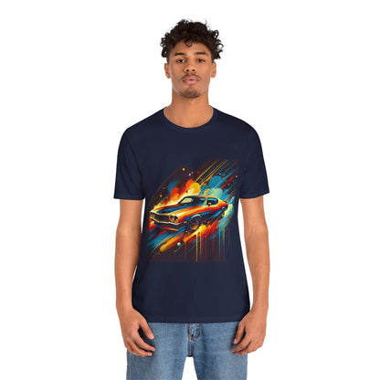 1970s Car: Abstract Splash