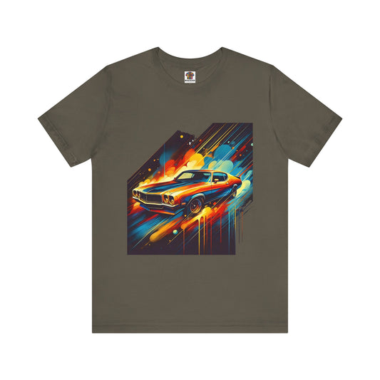 1970s Car: Abstract Splash