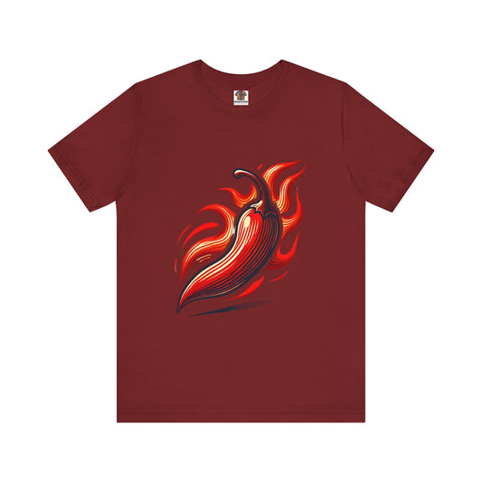 Fiery Chili Pepper: Dynamic Motion