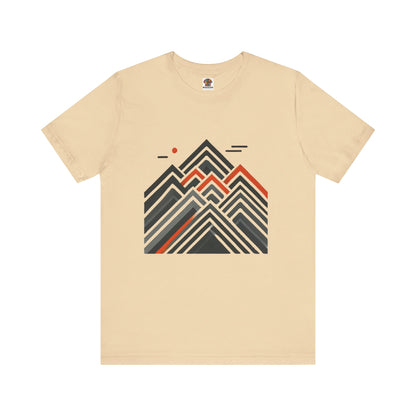 Abstract Mountain: Minimalist Geometric