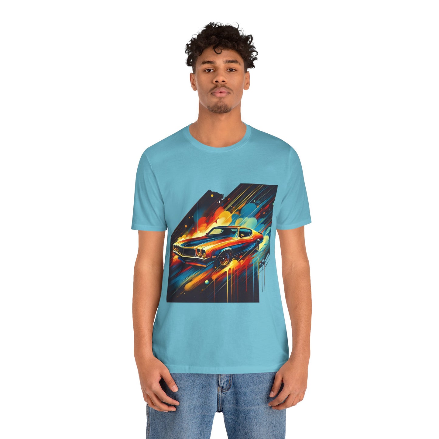 1970s Car: Abstract Splash