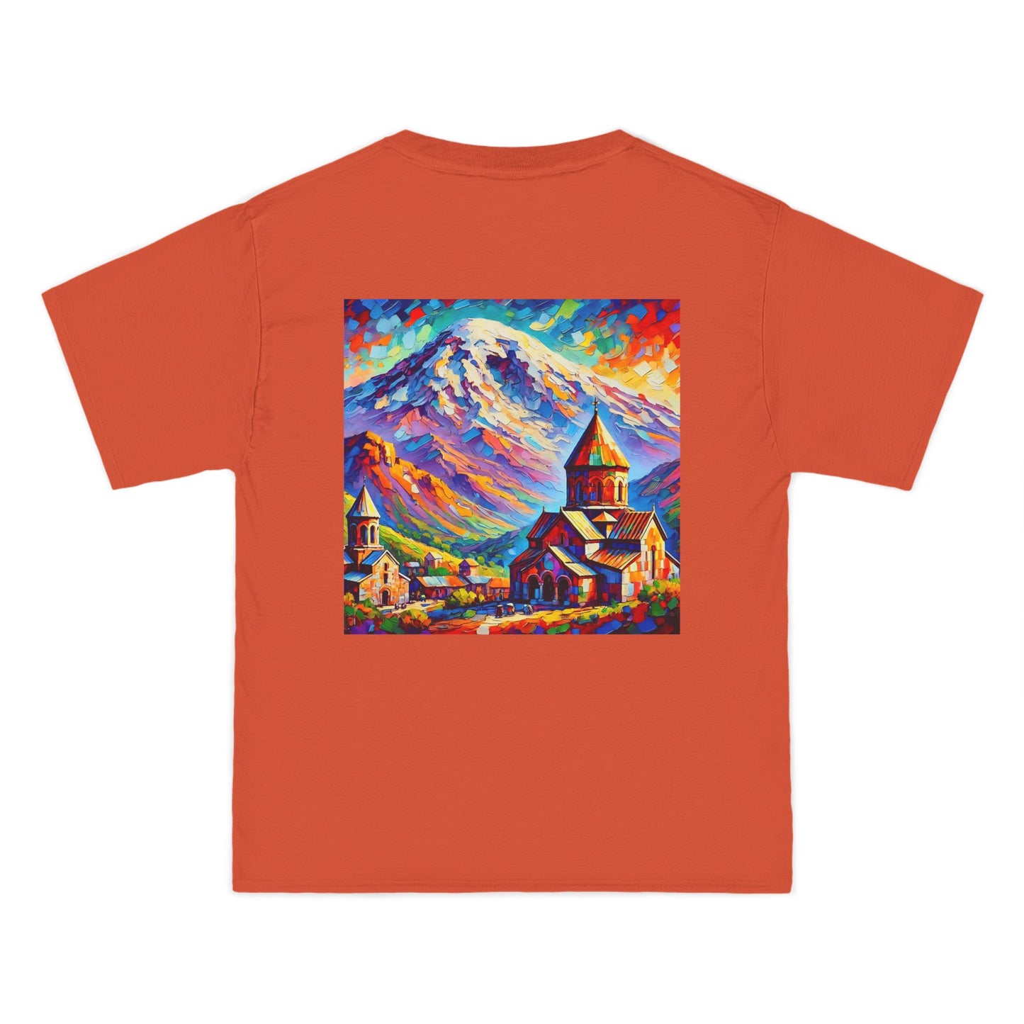 Ararat
  Mountain & Church: Post-Impressionist Fauvism