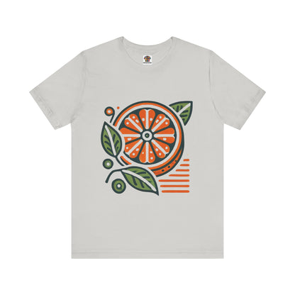 Citrus Slice: Floral Orange Vibe