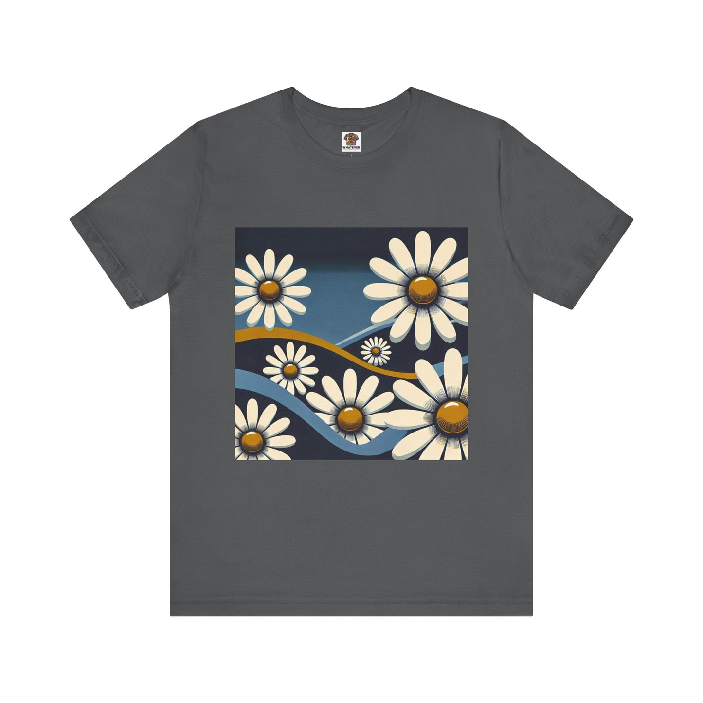 Daisy Landscape: Retro Pop-Art