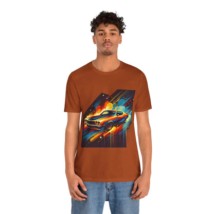 1970s Car: Abstract Splash