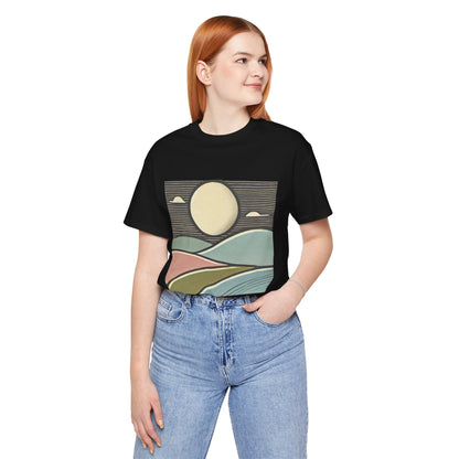 Minimalist Landscape: GROOVY Retrozip