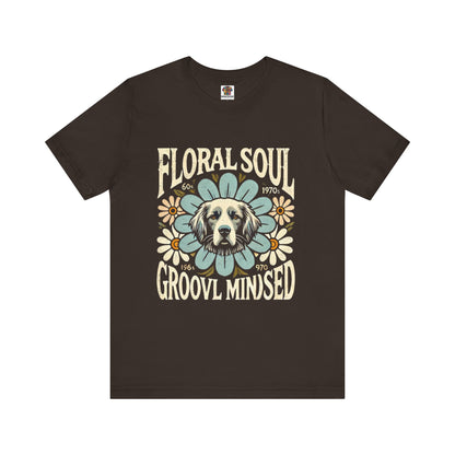 Stylized Vintage Dog: GROOVY Retrozip