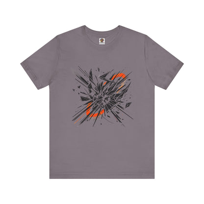 Shattered Glass: Pop Art Minimalistic