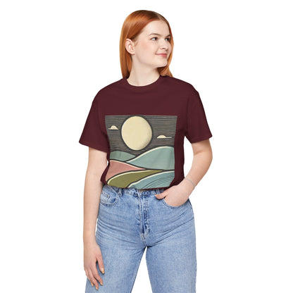 Minimalist Landscape: GROOVY Retrozip