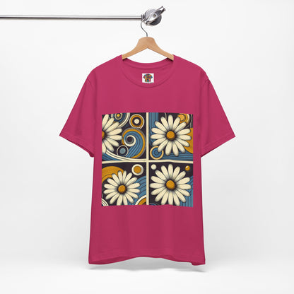 Daisy Landscape: Retro Pop-Art