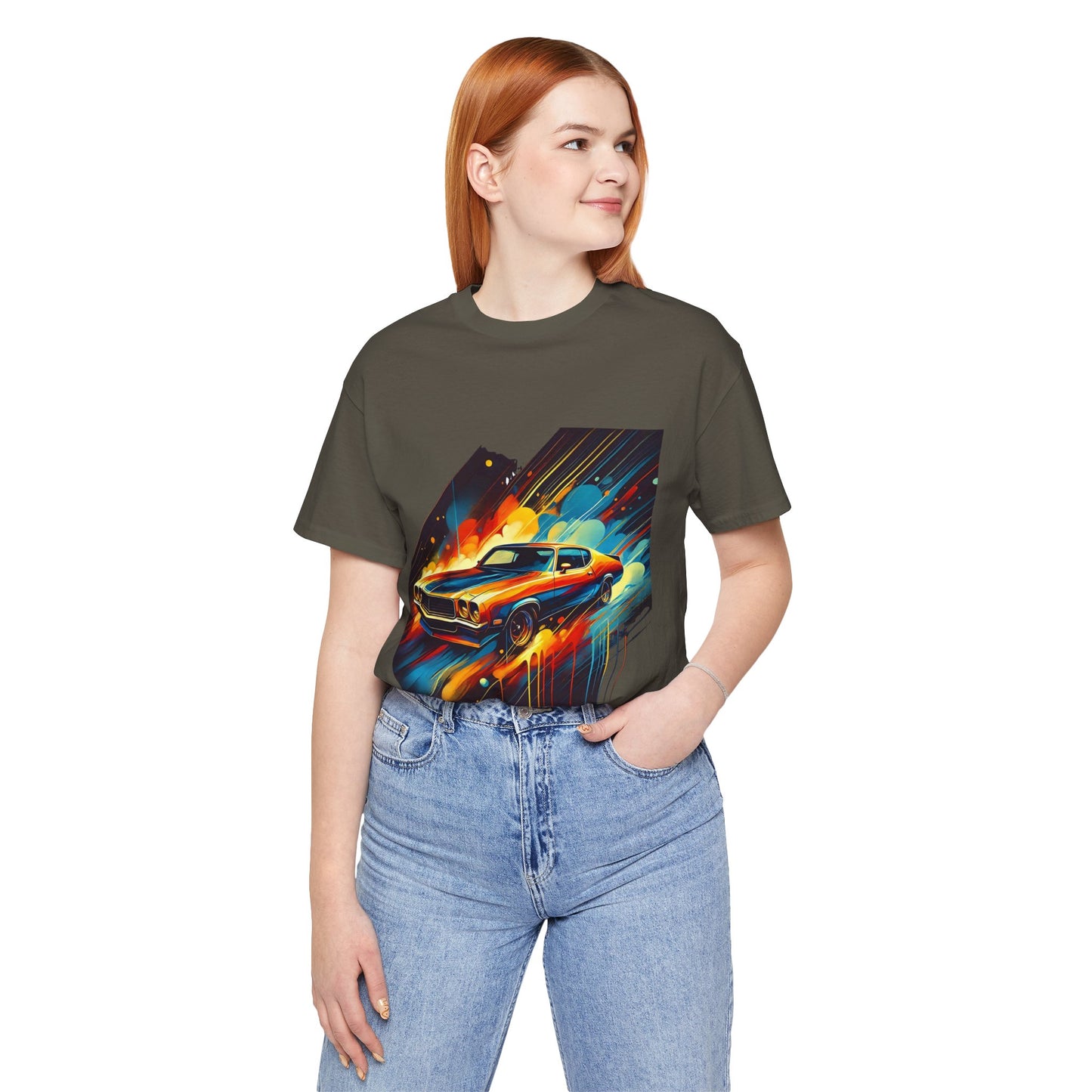 1970s Car: Abstract Splash