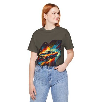 1970s Car: Abstract Splash