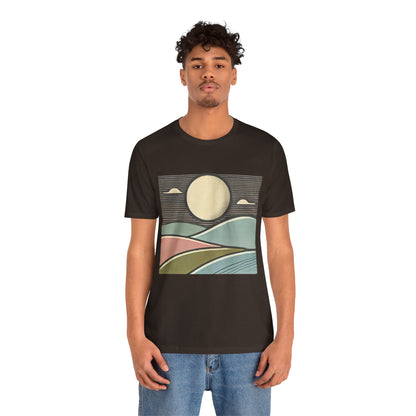 Minimalist Landscape: GROOVY Retrozip