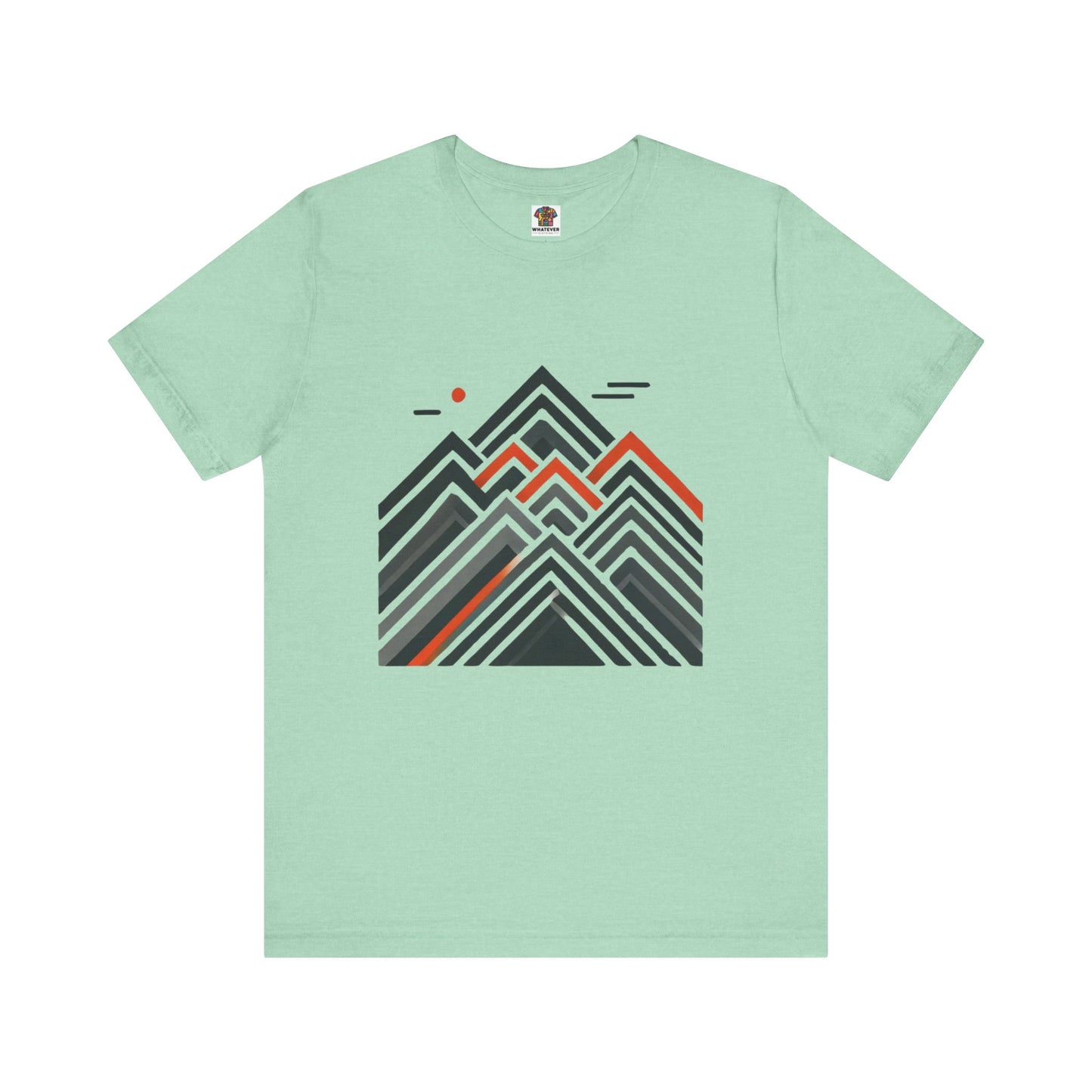 Abstract Mountain: Minimalist Geometric