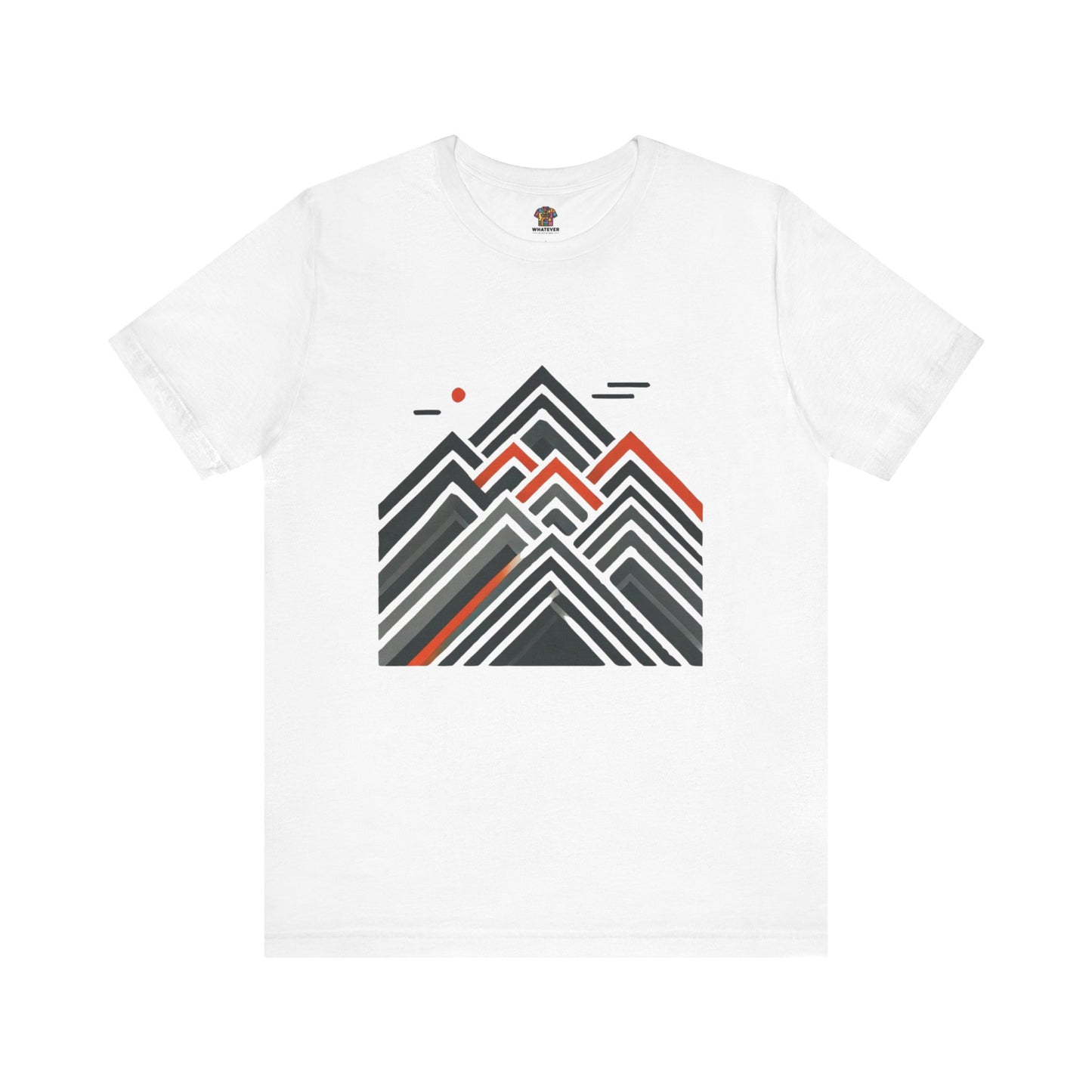 Abstract Mountain: Minimalist Geometric