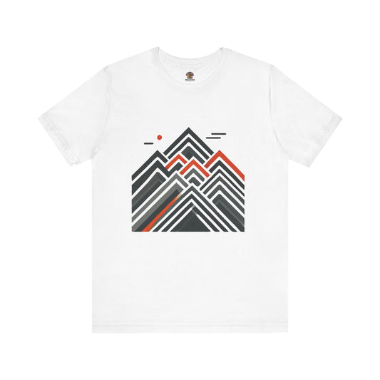 Abstract Mountain: Minimalist Geometric