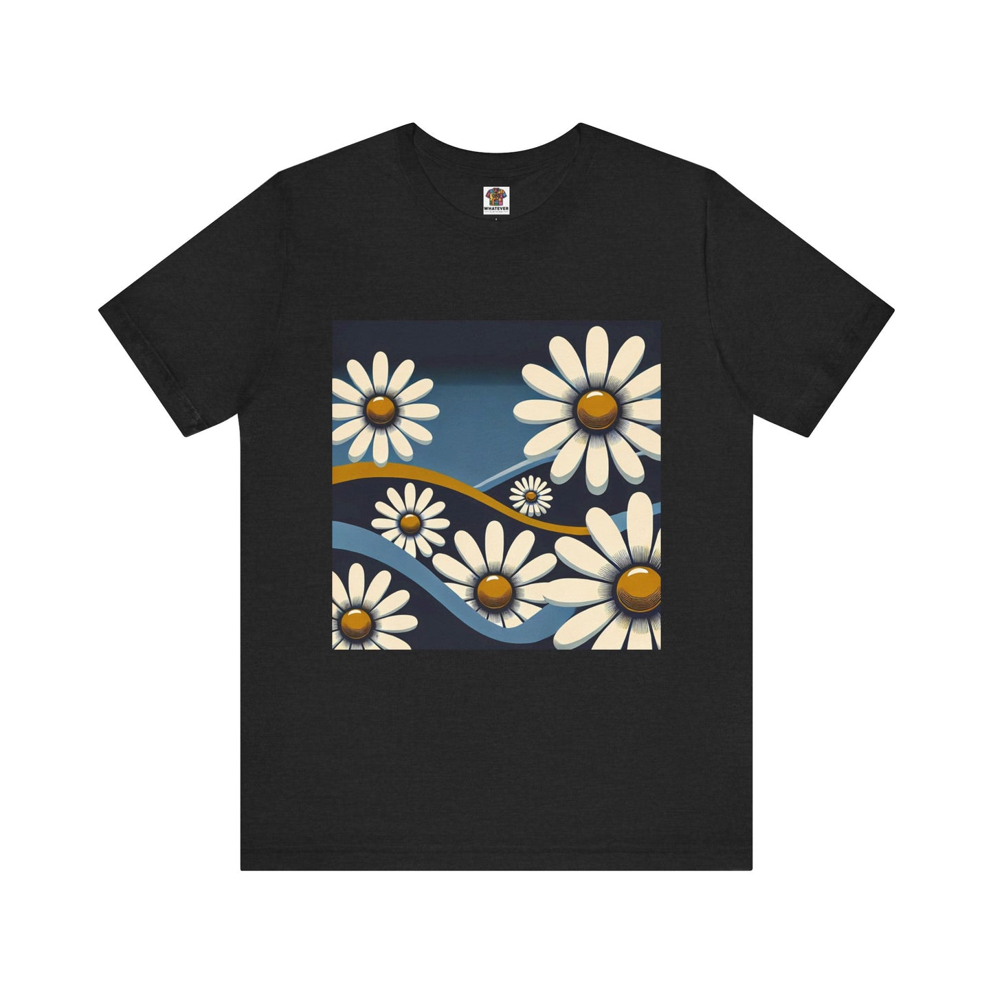 Daisy Landscape: Retro Pop-Art