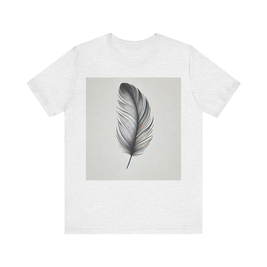 Solitary
  Feather: Minimalist Line Art