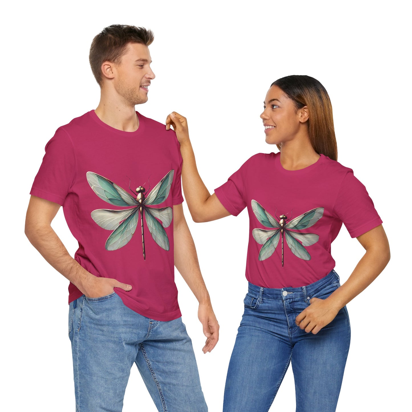 Stylized Dragonfly: Classical Elegance