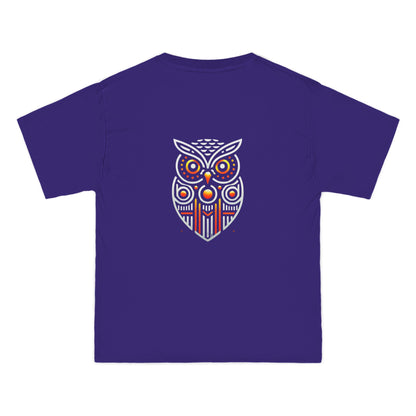 Mystic
  Owl: Minimalist Geometric