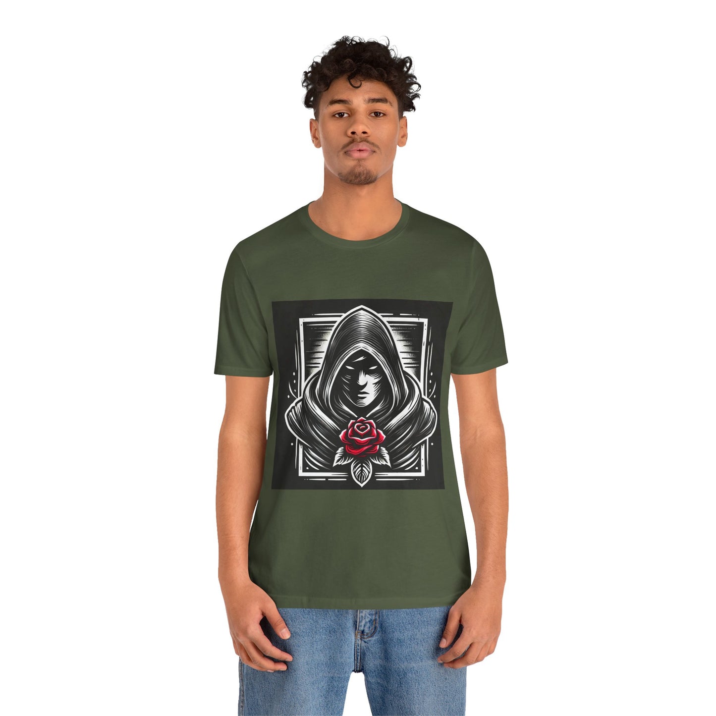 Hooded Figure: Gothic Streetwear