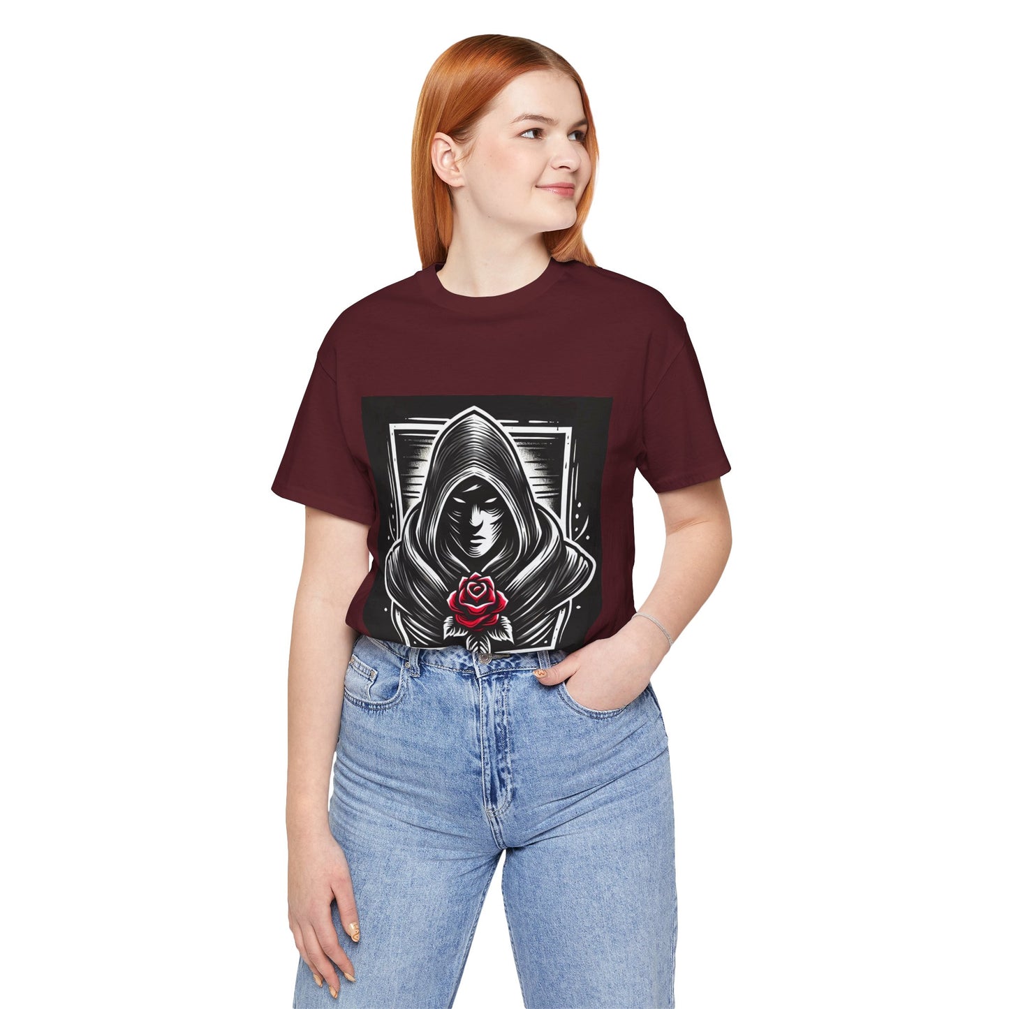 Hooded Figure: Gothic Streetwear
