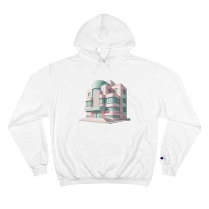 Stylized
  Building: Retro-Futuristic