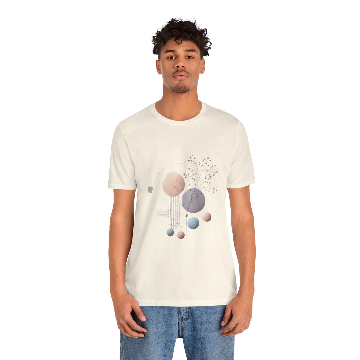 Abstract Geometric Shapes: Minimalistic Nature Design